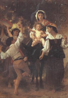 Return from the Harvest (mk26), Adolphe William Bouguereau